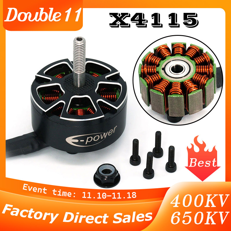 ⚡E-Power RC Airplanes X4115 4115 650KV 400KV Brushless Motor Parts Low ...