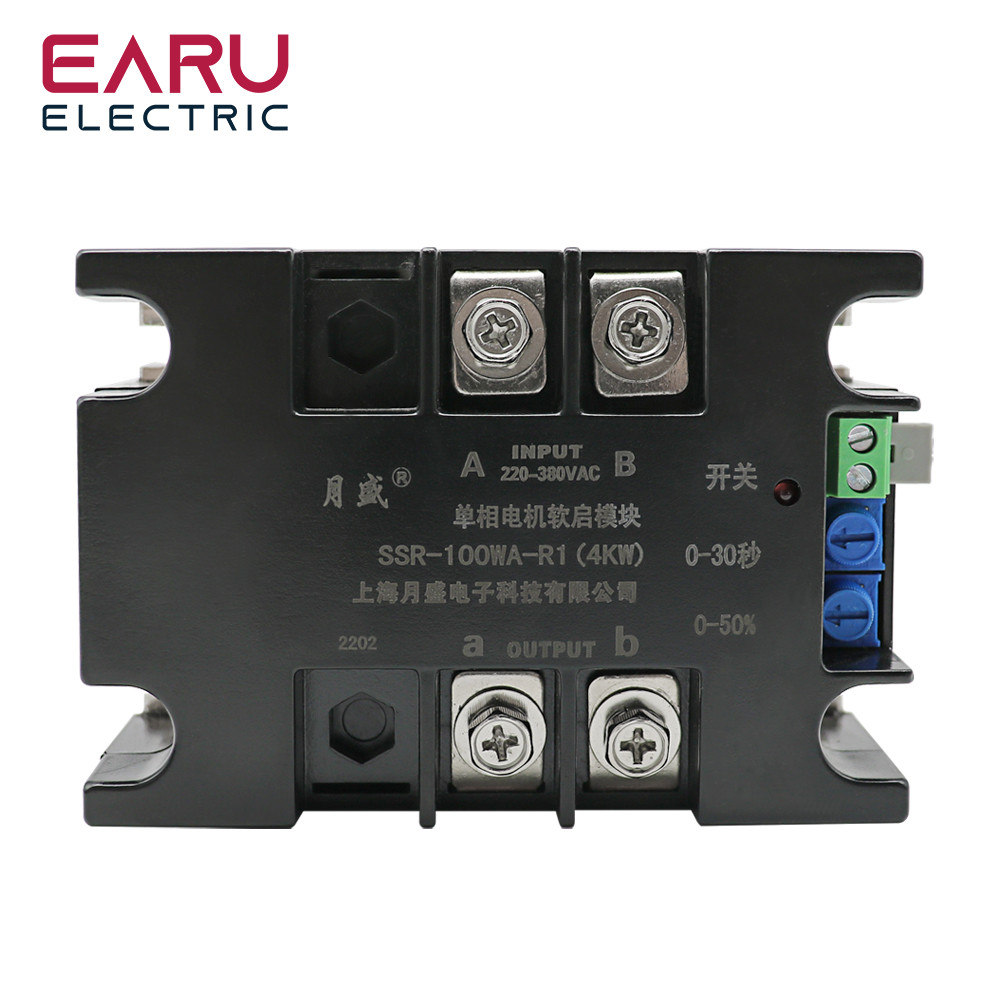 ☃220V Single Phase Motor Soft Starter Module Controller 1KW2KW4KW6KW8KW ...