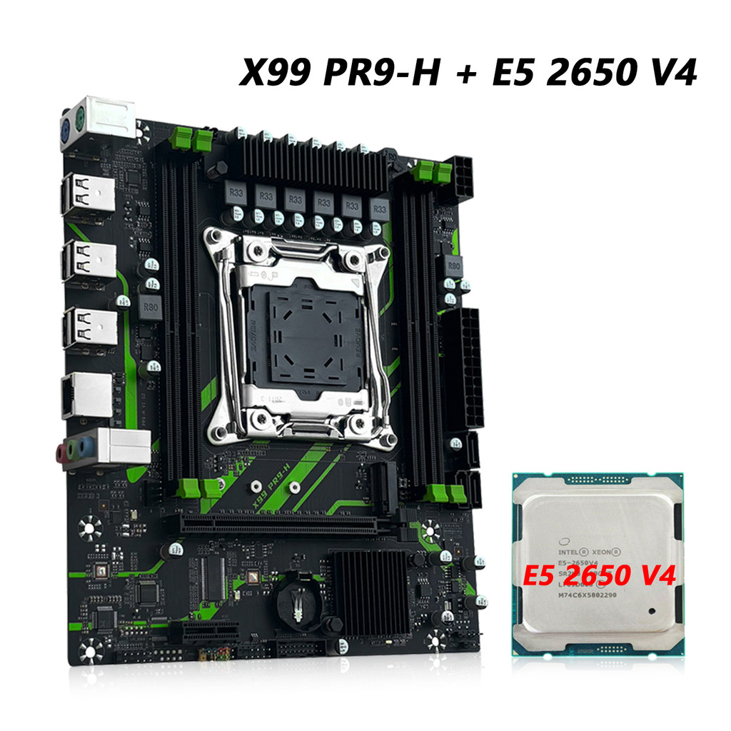 SHANGZHAOYUAN X99 PR9 LGA 2011-3 - Scheda madre per processore Intel