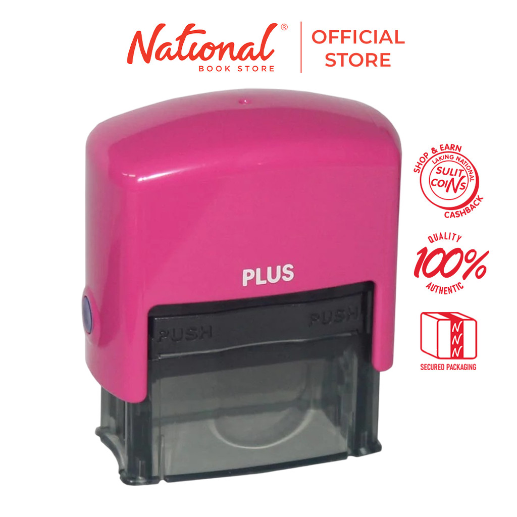 Plus Stamper Security IS200CM 13mmx38mm Push Camouflage - Filing ...