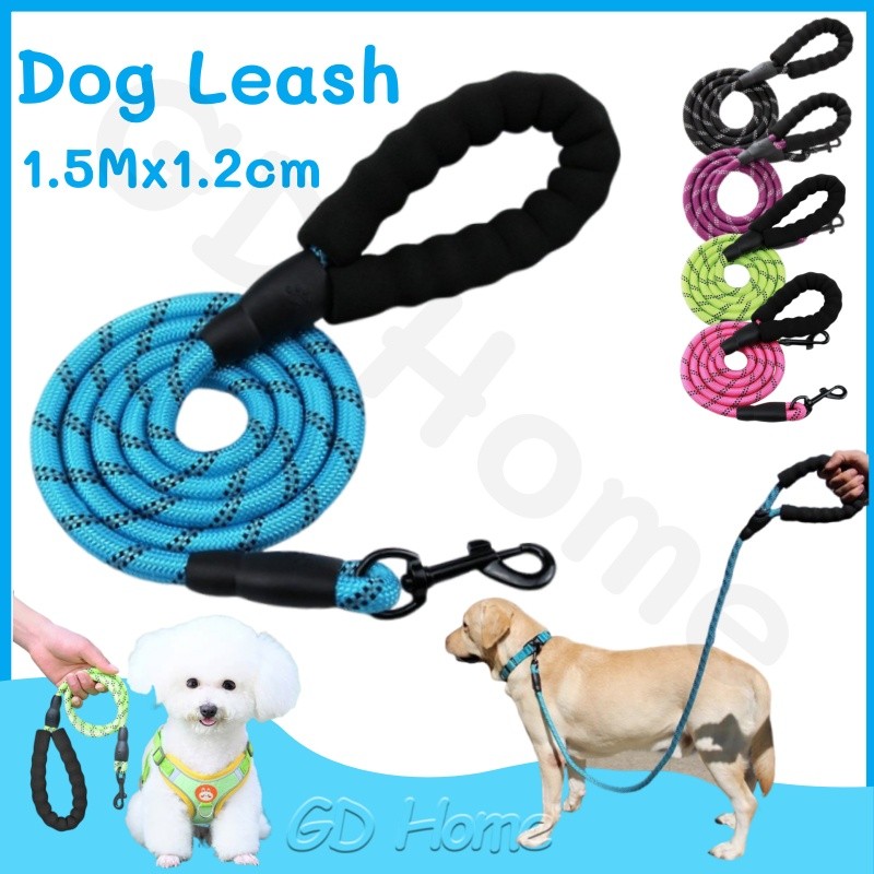 Strong Dog Leash with Padded Handle and Reflective Pet Leash for Medium ...