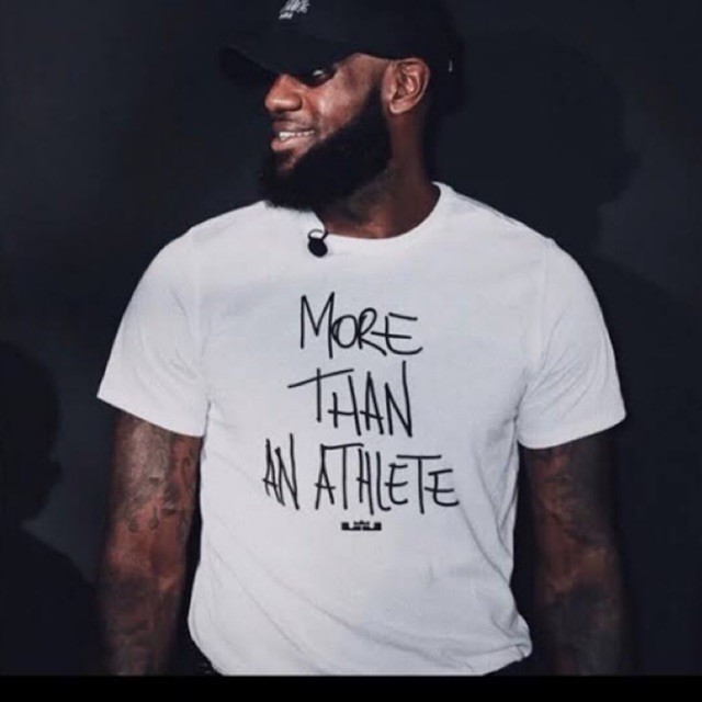 Lebron james more than an athlete t shirt best sale