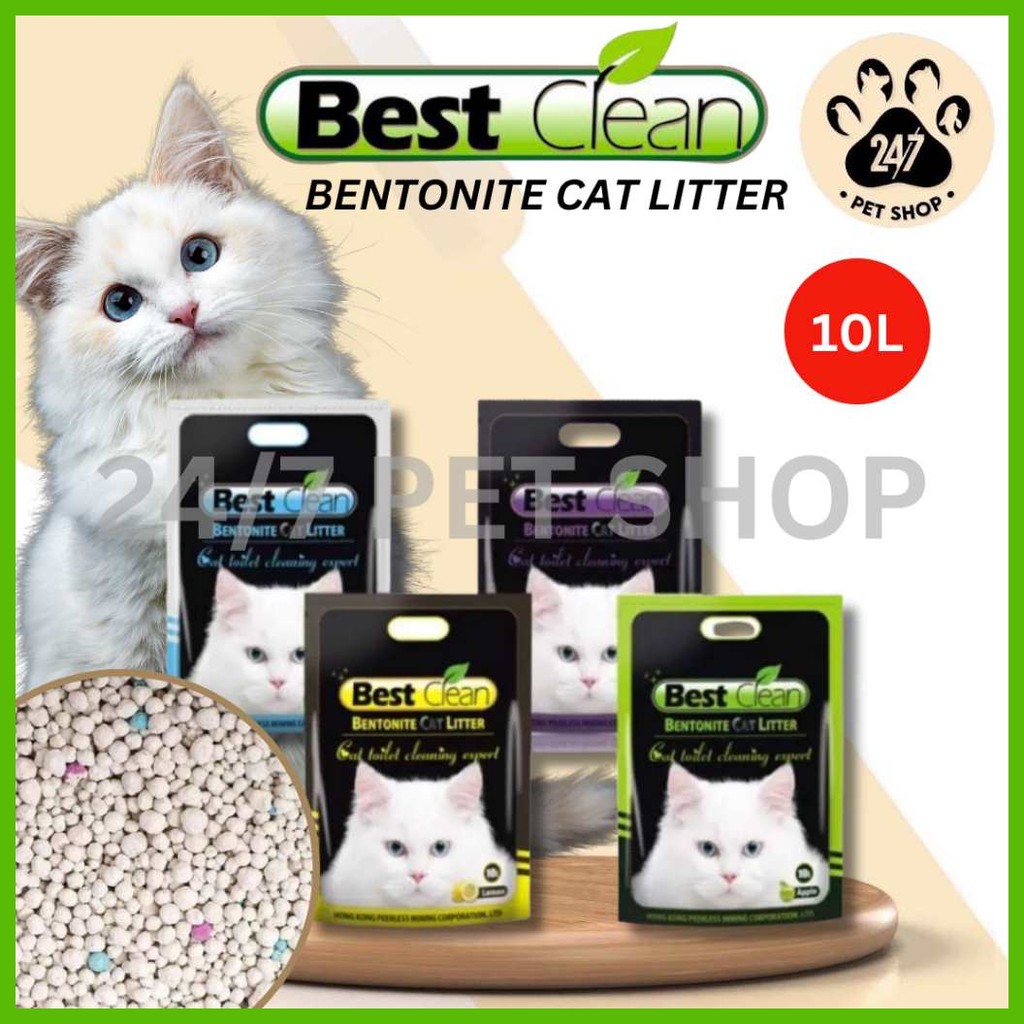 Cat^w=Litter_wG+10L[uA!P,KBest+qrCleanBm iP+Bentonite Sand for Pet