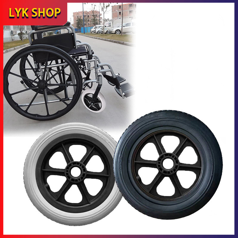 12 inch Wheelchair Rear Wheel Replacement Wheelchair Solid Tire Wheel