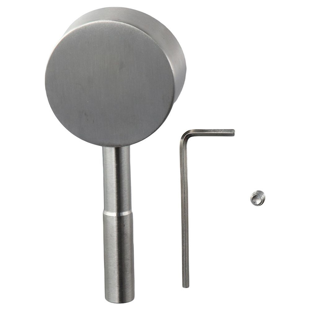 42mm Lever Handle with Hot and Cold Color Button Stainless Steel Water