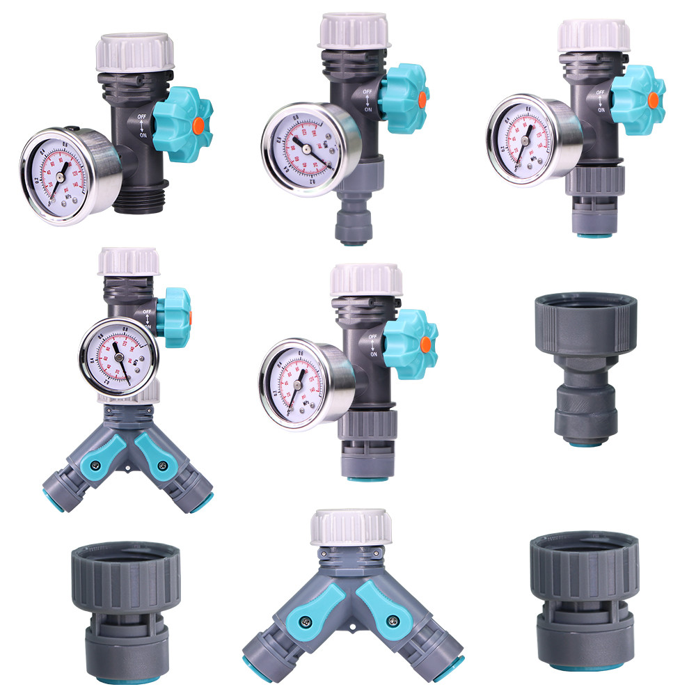 Garden Water Tap Hose Connecter Pressure Regulating Valve Adjustable ...