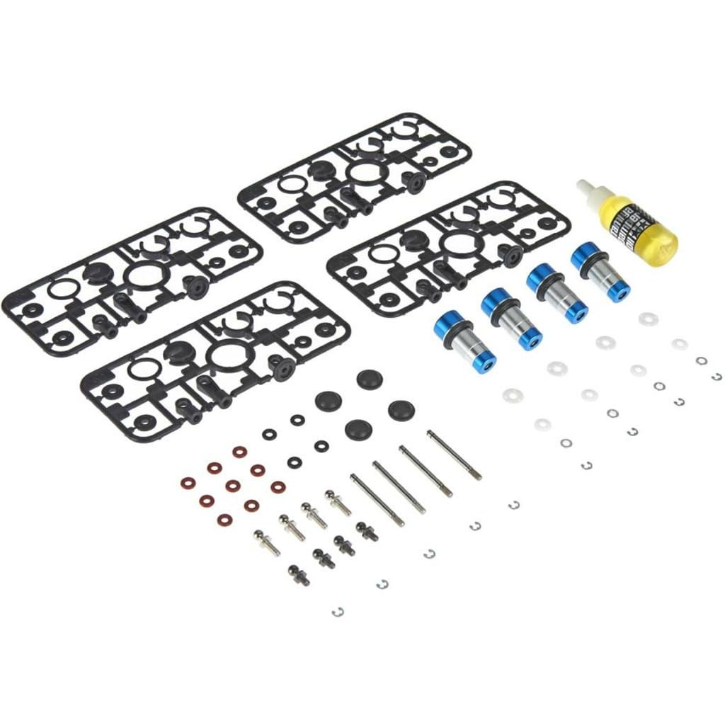 Tamiya Hop Up Options Ruota Posteriore Star Dish (Blu) - OP.1862 Modello 54682 Per Buggy