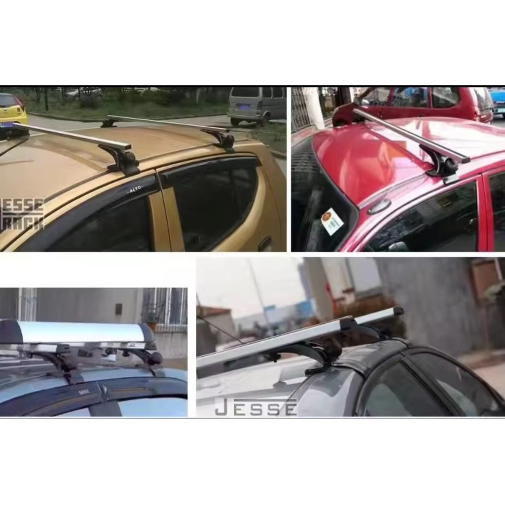 Universal Gutterless Crossbar for all types of Sedans and Hatchbacks ...