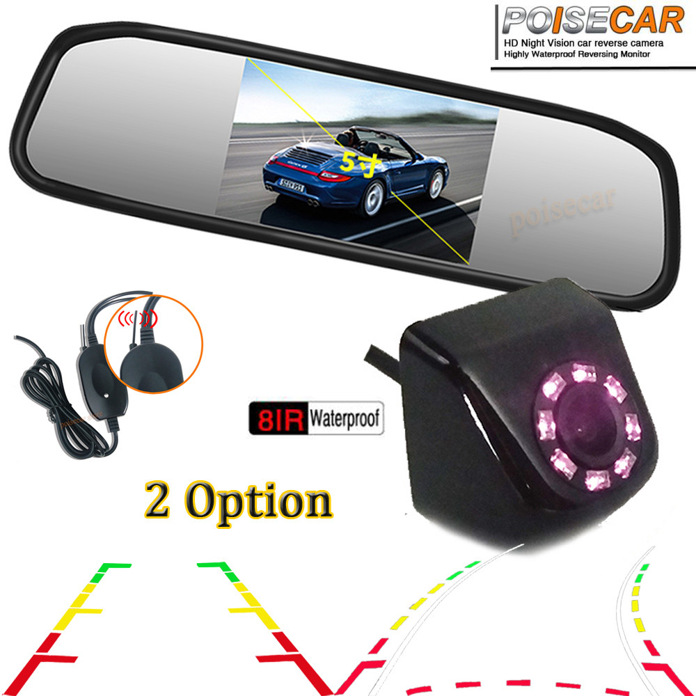 Car Intelligent Dynamic Trajectory Moving Guide Parking Line Rear View ...