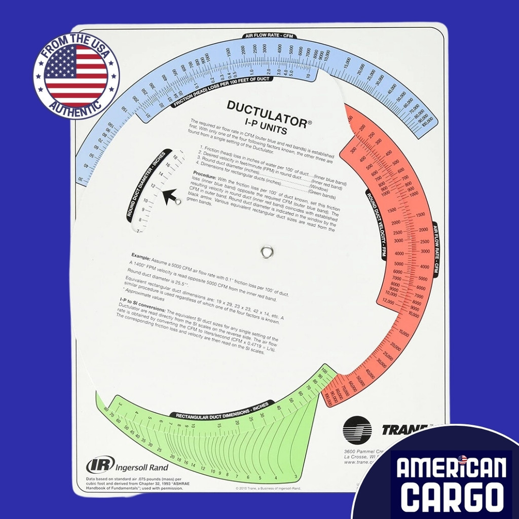 Free Download For High School SLIDING SCALE TRANE Ductulator English And SI  Metric Units £18.83 Scientific Calculator