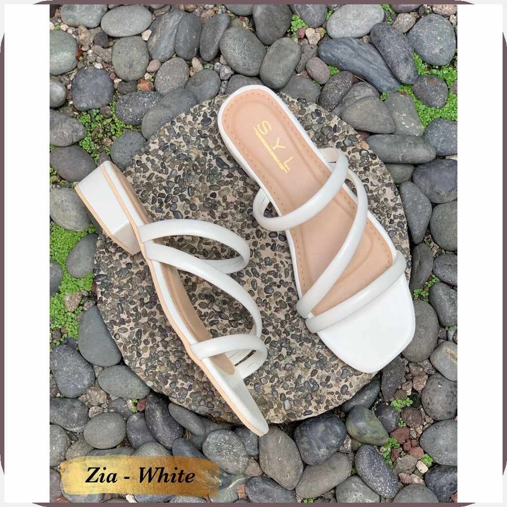 Zia)Gm!Pd/1-inch&I`block;x`heels;m`by;L`SYL;j`(8;K{colors) | Shopee ...