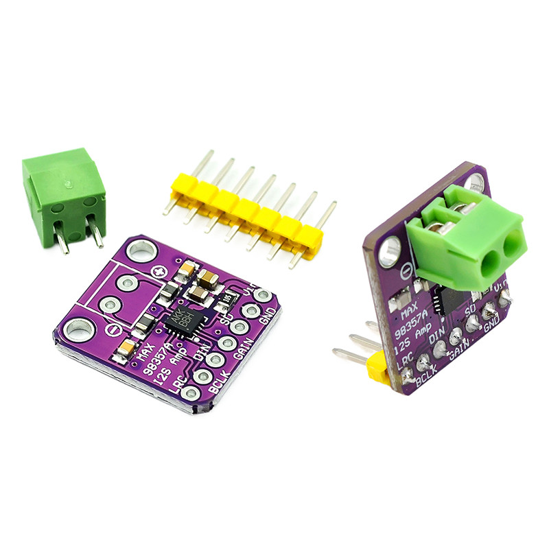 thumbnail image 2 of Max98357 3w Class D Amplifier Breakout Interface I2s Dac Decoder Module Filterless Audio Board 2 of 11