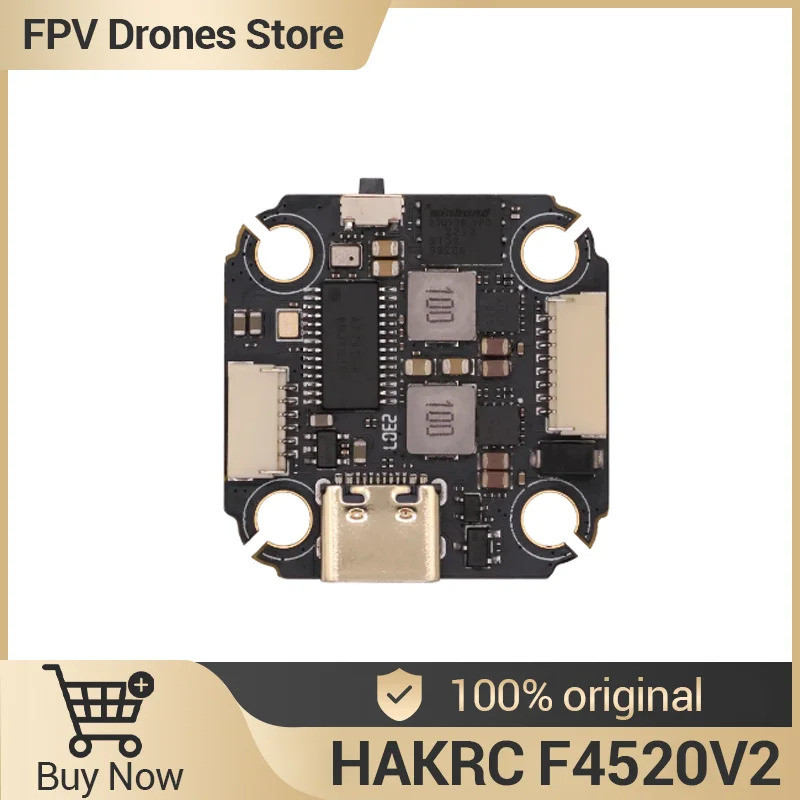 F4520V2 MINI Flight Controller Dual BEC Barometer 2-6S Racing FPV ...