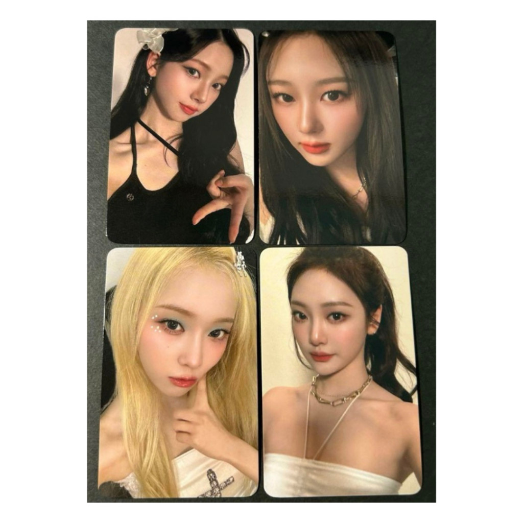 aespa Refrear a-eye COLOR CONTACT LENSES BENEFIT OFFICIAL PHOTO CARD ...