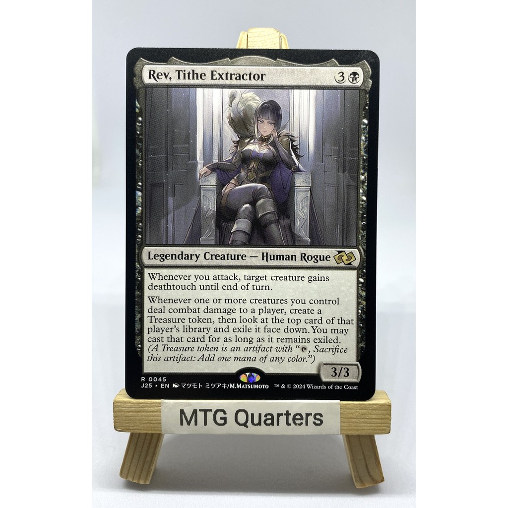 MTG Proxy Card - Rev, Tithe Extractor | Foundations Jumpstart (J25 ...
