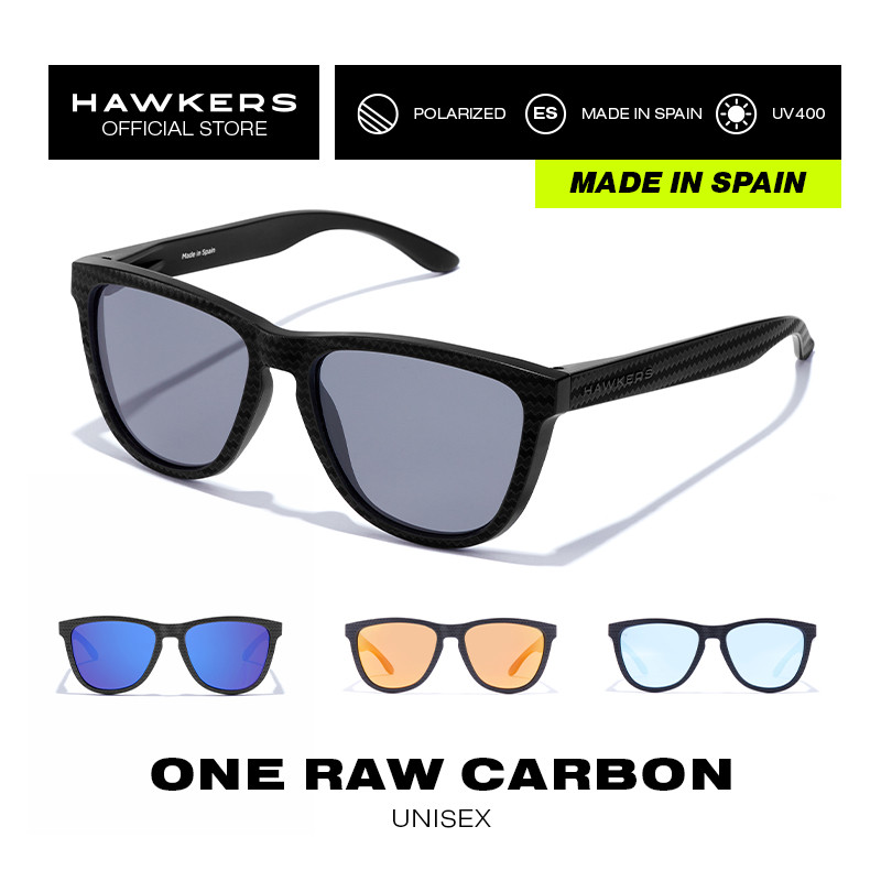 HAWKERS ONE RAW CARBONO Sunnies Polarized UV400 Unisex 100% Original ...