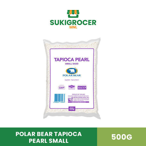 Polar Bear Tapioca Pearl Small 500G | Shopee Philippines