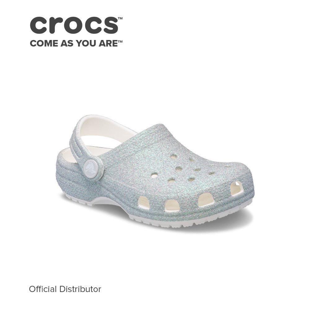 Crocs - Classic Iridescent Glitter Clog T
