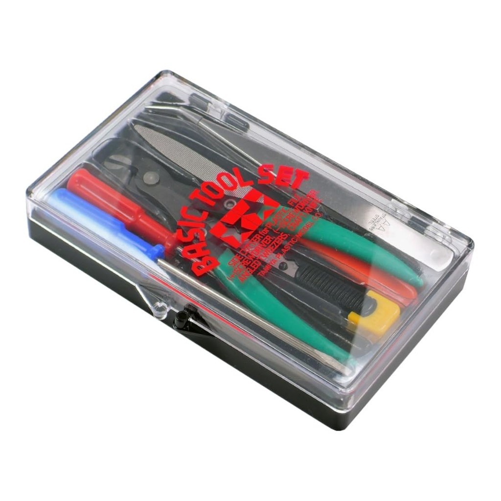 Authentic Tamiya Craft Tool Series No.16 Basic Tool Set Plastic Model ...