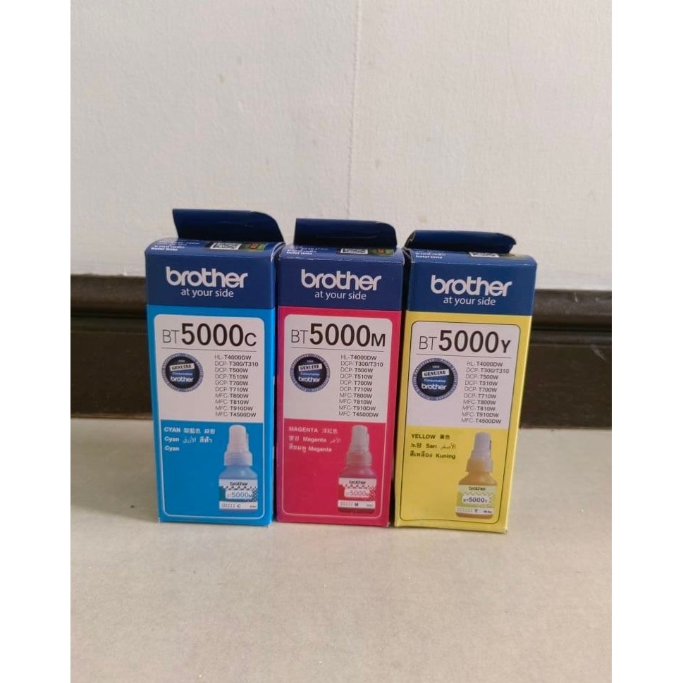 Genuine Ink BT5000 (Cyan, Magenta, Yellow) | Shopee Philippines