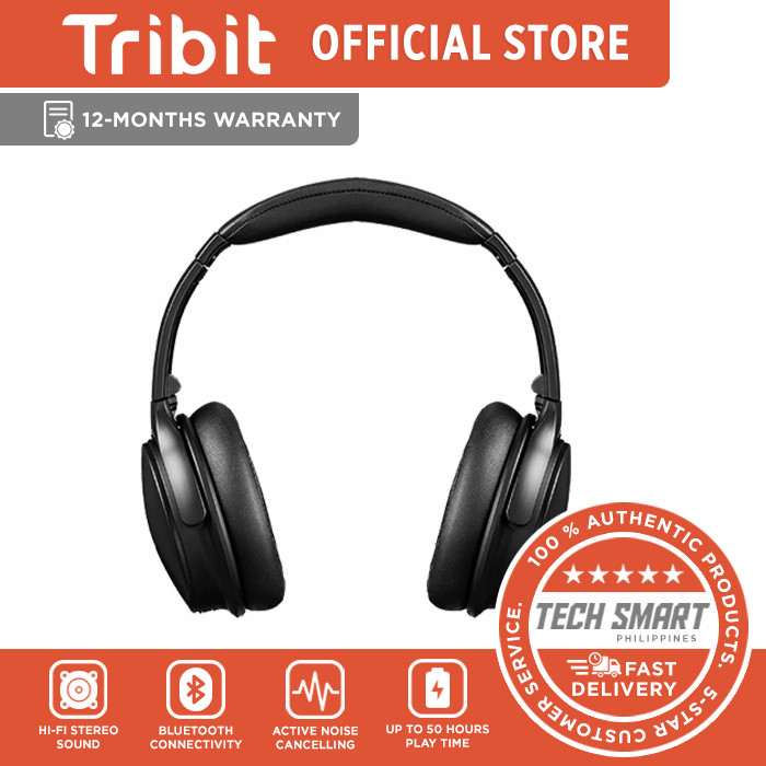 Tribit QuietPlus 71 ANC Headphones Active Noise Cancelling, Wireless