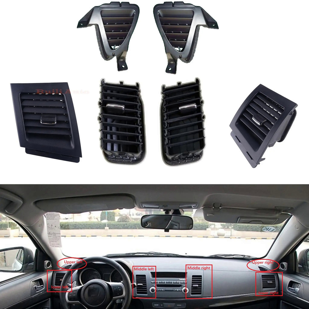 Ruili188 Car Air conditioner Outlet Vent For Mitsubishi Lancer EX 2010