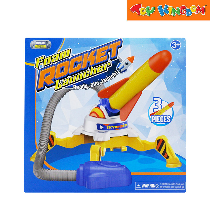 Dream Machine Foam Rocket Launcher 3pcs Playset | Shopee Philippines