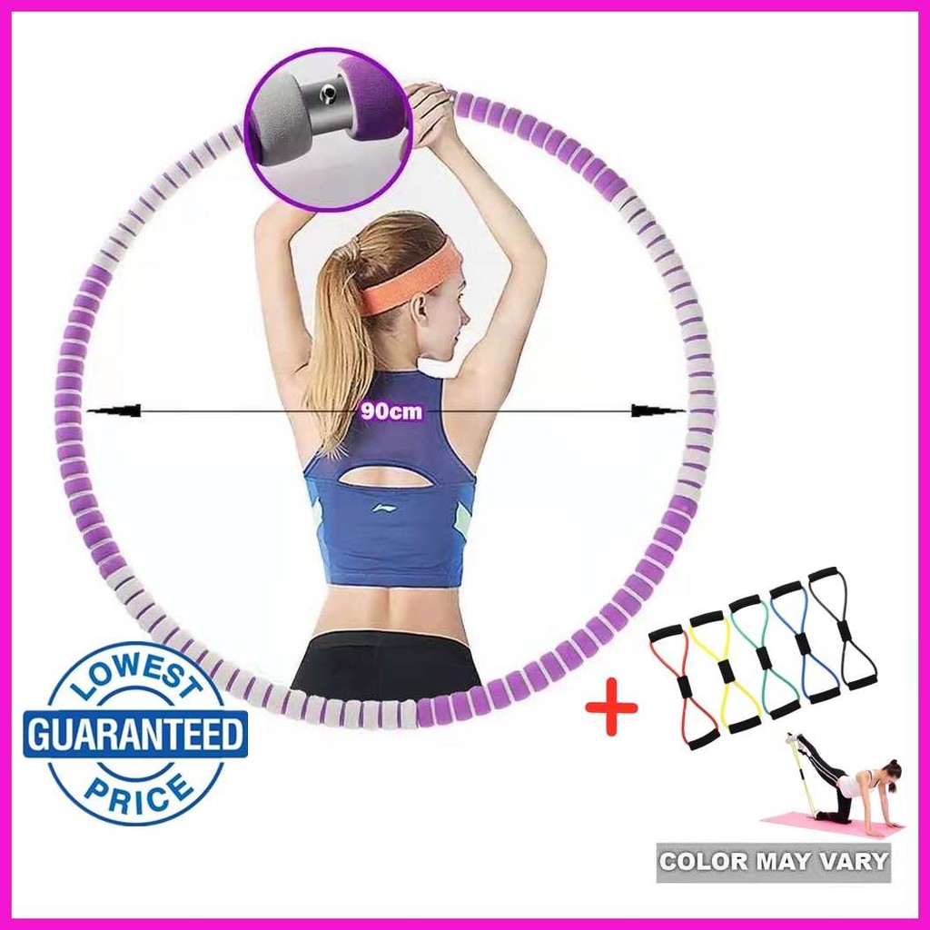 8'N)I_Parts=H\Fitness\XMSport\JD"HulaDn\Hoop"XcRemovable\mS"Foam