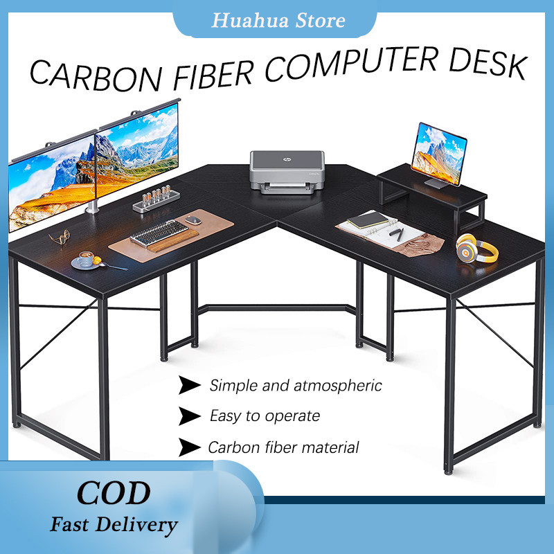 Light Luxury Carbon Fiber Gaming Table Home Computer Desk Nordic Modern ...