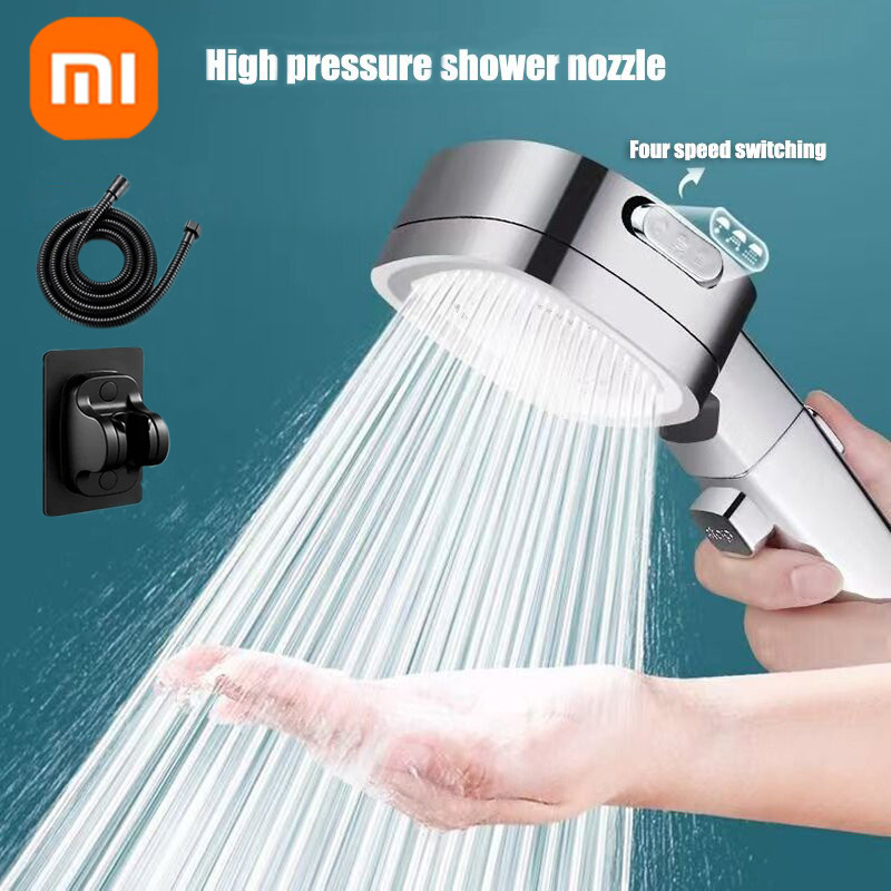 Xiaomi High Pressure Shower Head Water Saving 3-Modes Shower Adjustable ...