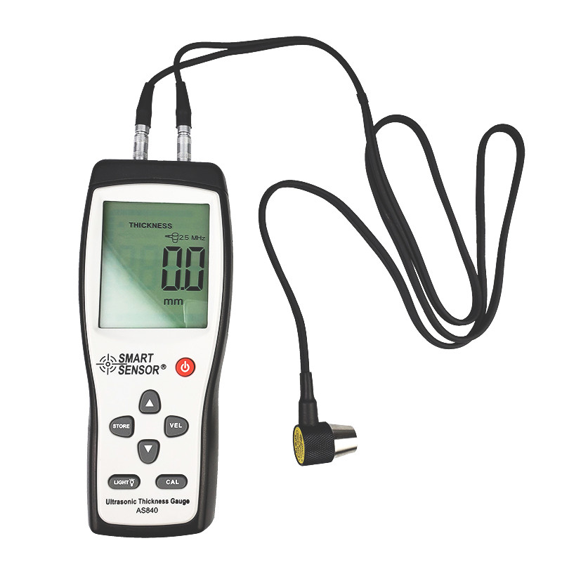 Smart Sensor AS840 Digital Ultrasonic Thickness Gauge Sound Velocity ...