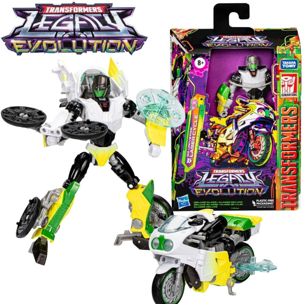 Transformers Legacy Evolution Deluxe G2 Universe Laser Cycle Action