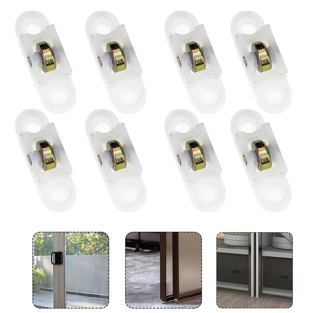 20 Pcs Screen Pulley Cupboard Door Roller Window Wheel Sliding Puller ...