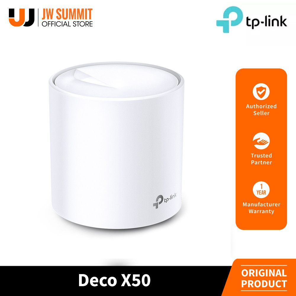TPLink Deco X50 AX3000 AIDriven Mesh Dual Band Gigabit Whole Home