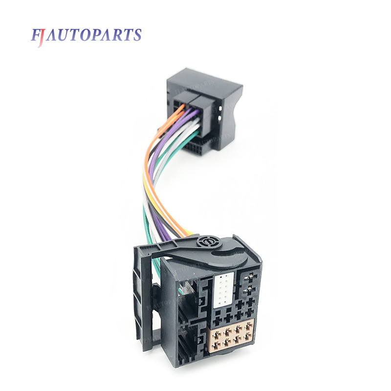 For Volkswagen VW 2003-2015 ISO Upgrade Radio Adapter Wire Harness ...