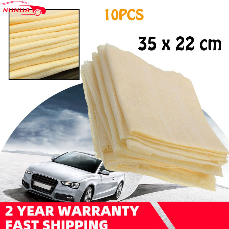⊰10Pcs 35x22cm Yellow Spray Paint Sticky Car Dust Cloth Rags Sticky ...