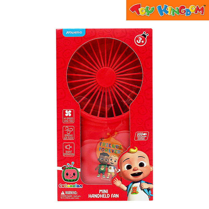 Cocomelon Red Mini Handheld Fan | Shopee Philippines