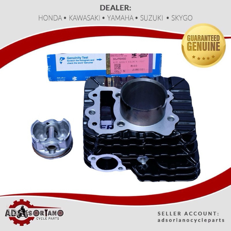 KAWASAKI ROUSER NS150 CYLINDER BLOCK PISTON ASSY 36JF0002 | Shopee ...