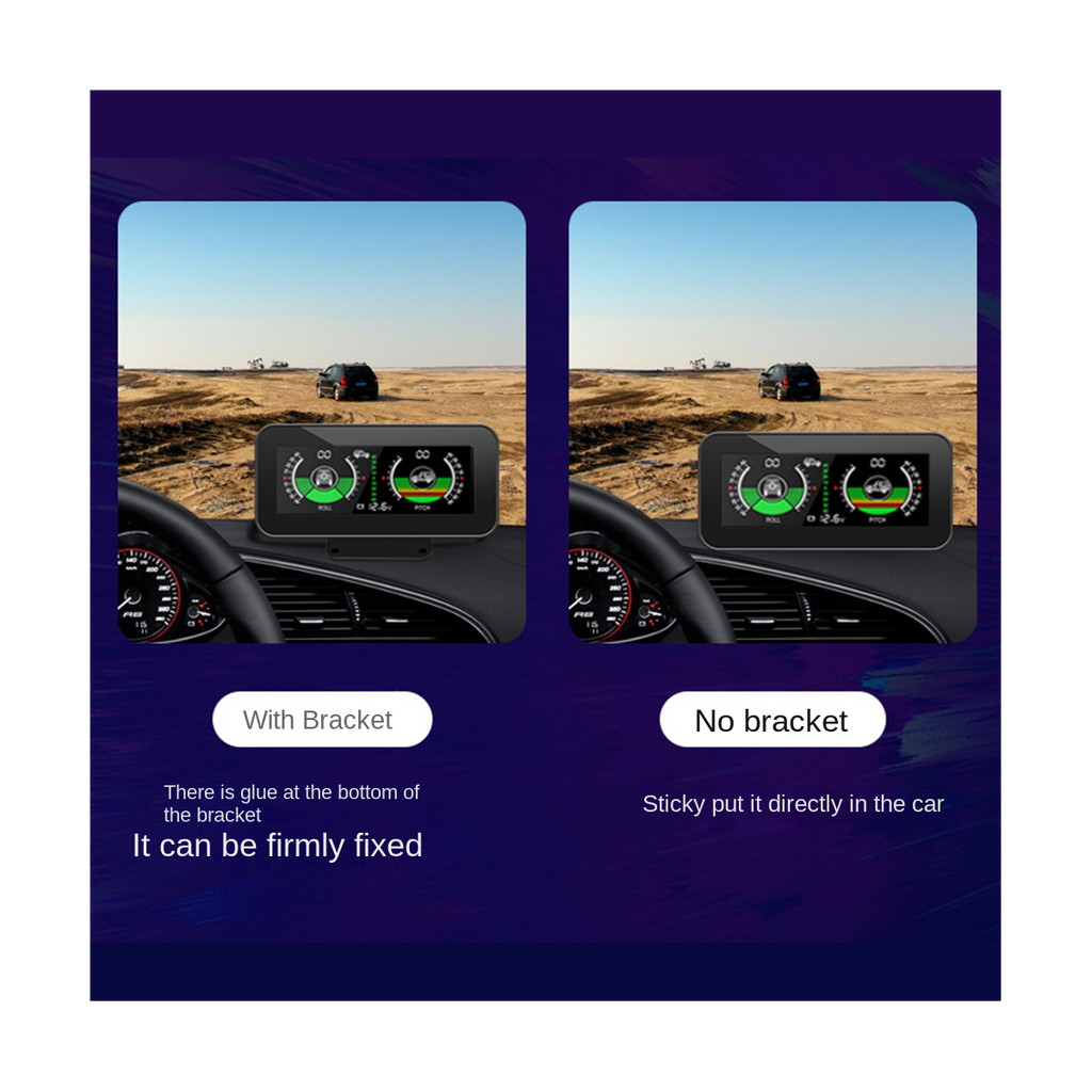 -M50 Off Road GPS Smart Inclinometer Display Tilt Pitch Angle Meter ...