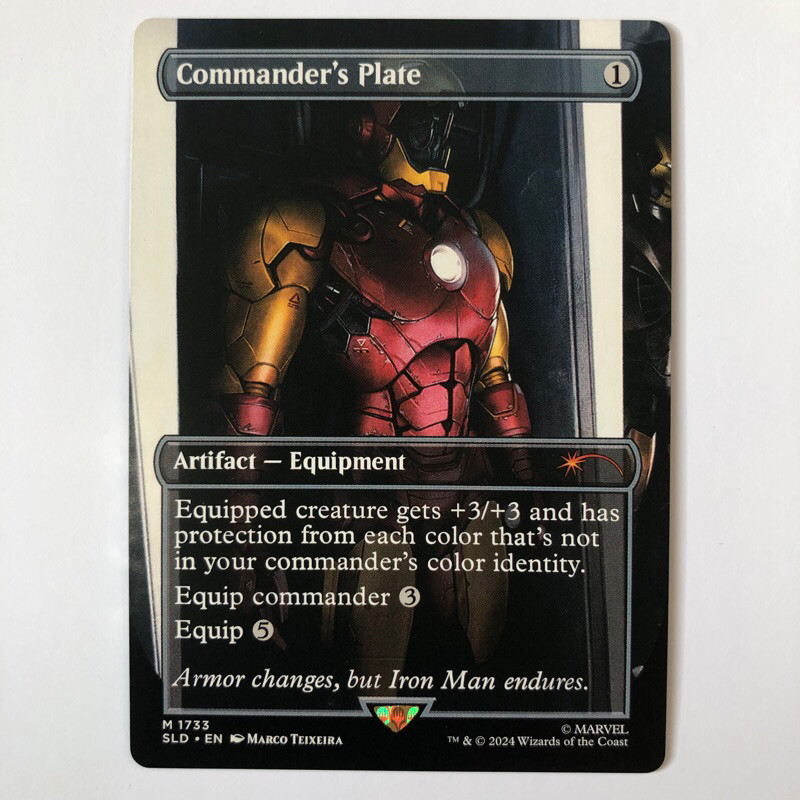 Playtest Card - Commander’s Plate (SLD) | Shopee Philippines