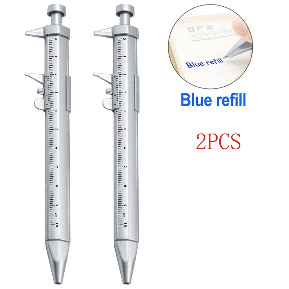 Compact Vernier Caliper Gel Ink Pen for Precise Measurements and ...
