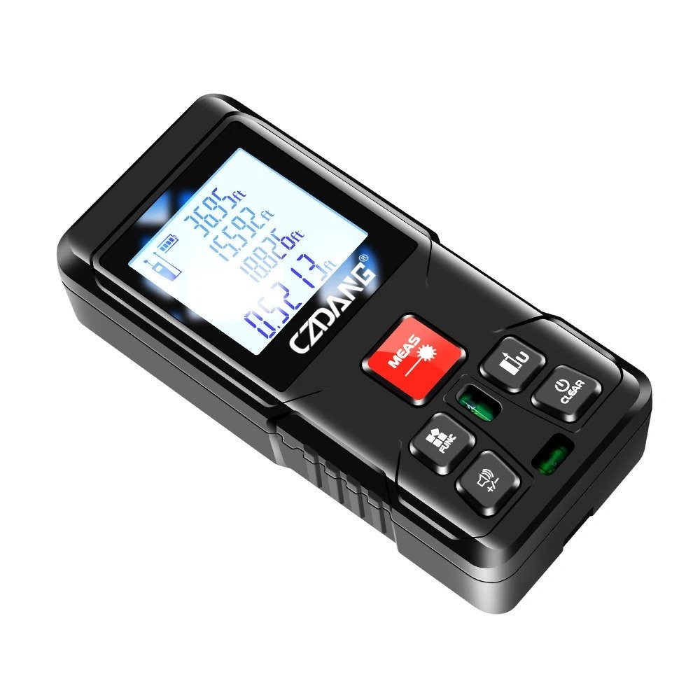 Measurement Range 120m/394ft Digital Laser Infrared Distance Meter ...