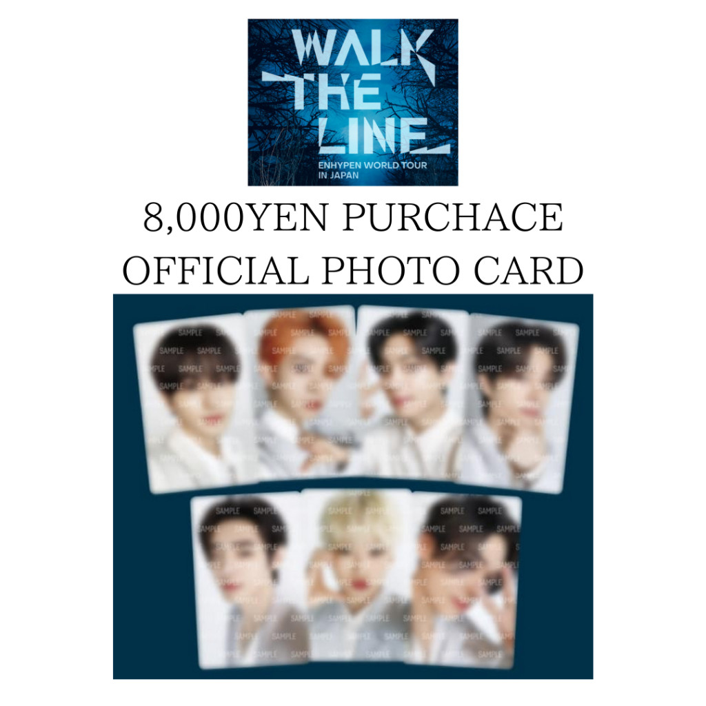 ENHYPEN WORLD TOUR ‘WALK THE LINE’ IN JAPAN PURCHACE BENEFIT OFFICIAL