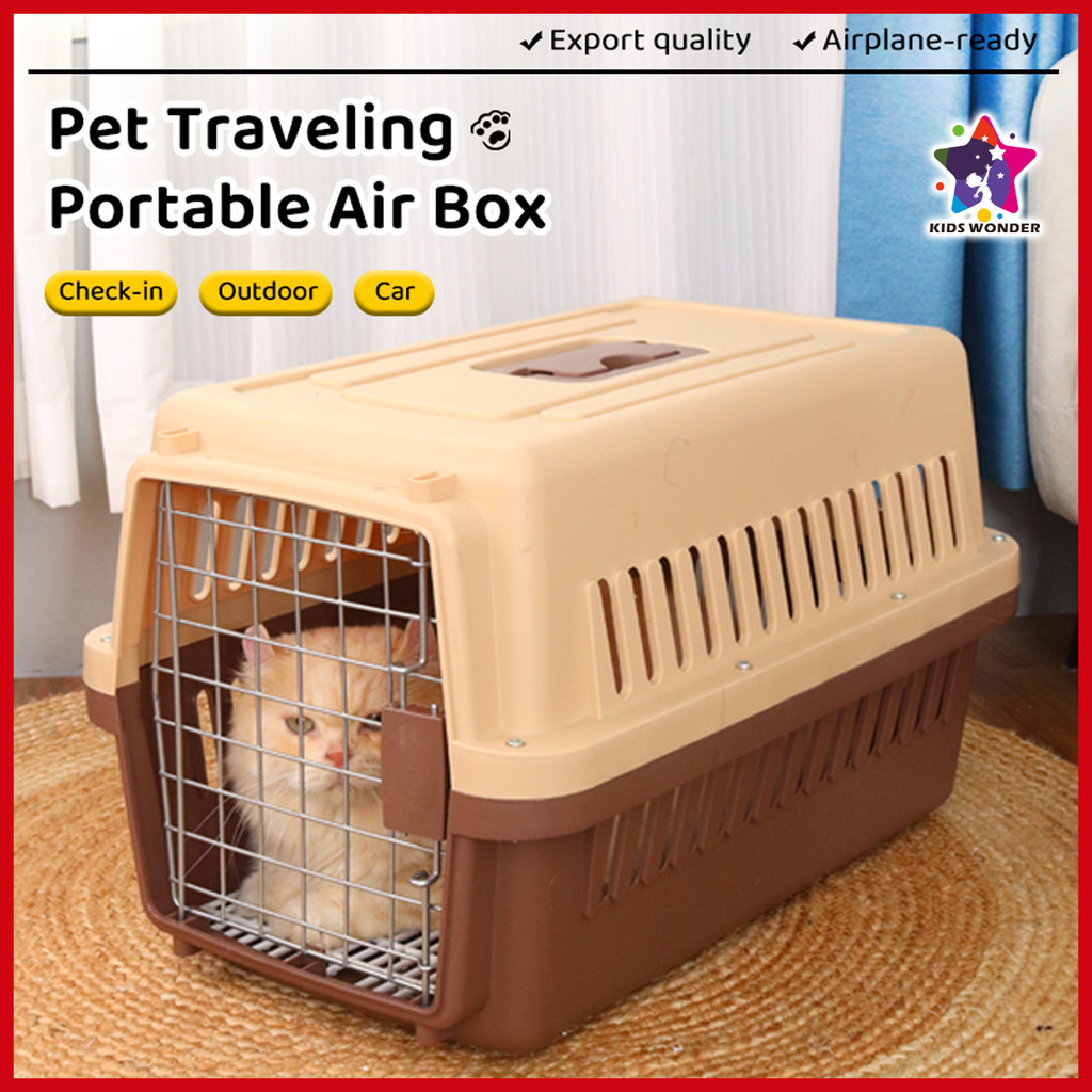 Portable M&L Size Pet Cat Carrier Travel Cage dog Kuting Airline