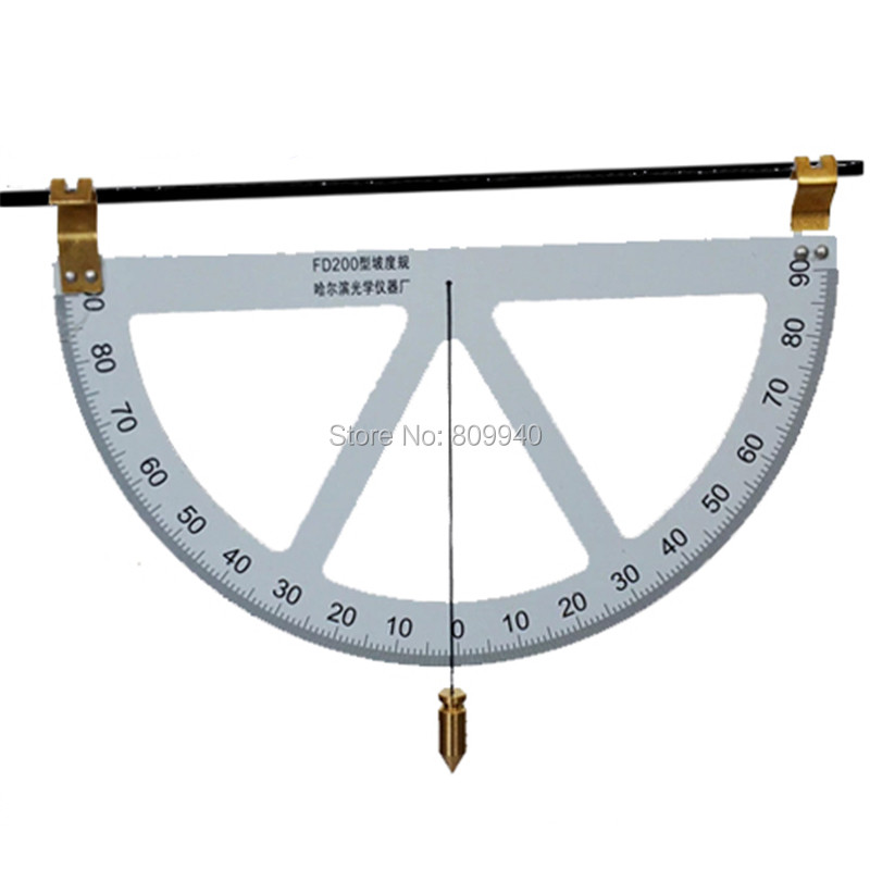 Gradiometer Clinometer Angle Ruler Adjustable Triangle Measure Tool ...
