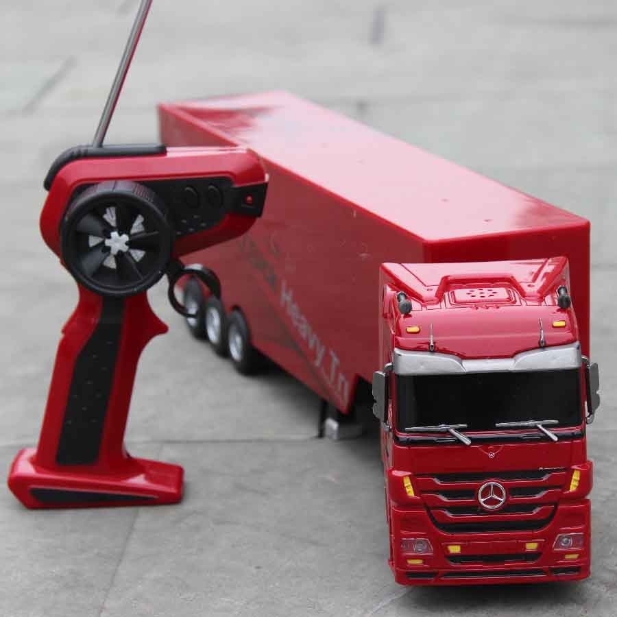 Truck Model Remote Control Truck Big Truck Traction Semi-trailer Heavy ...