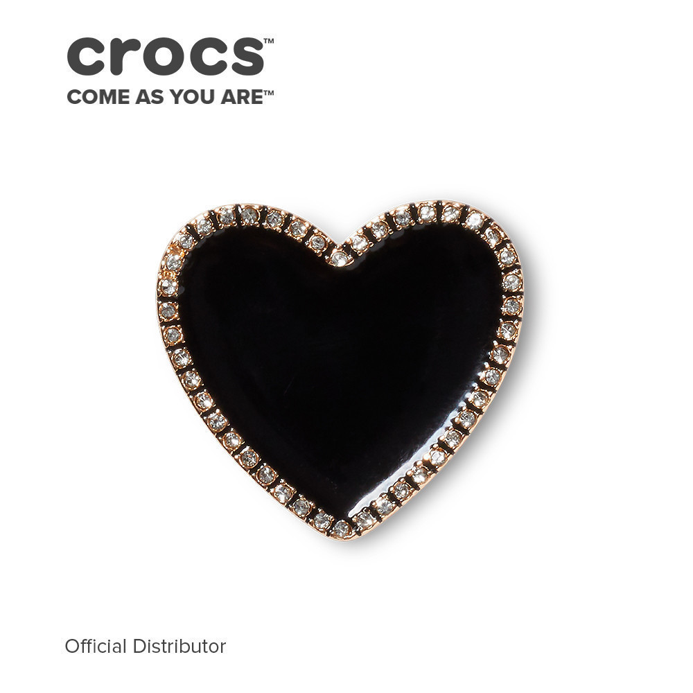 Heart croc charm on sale