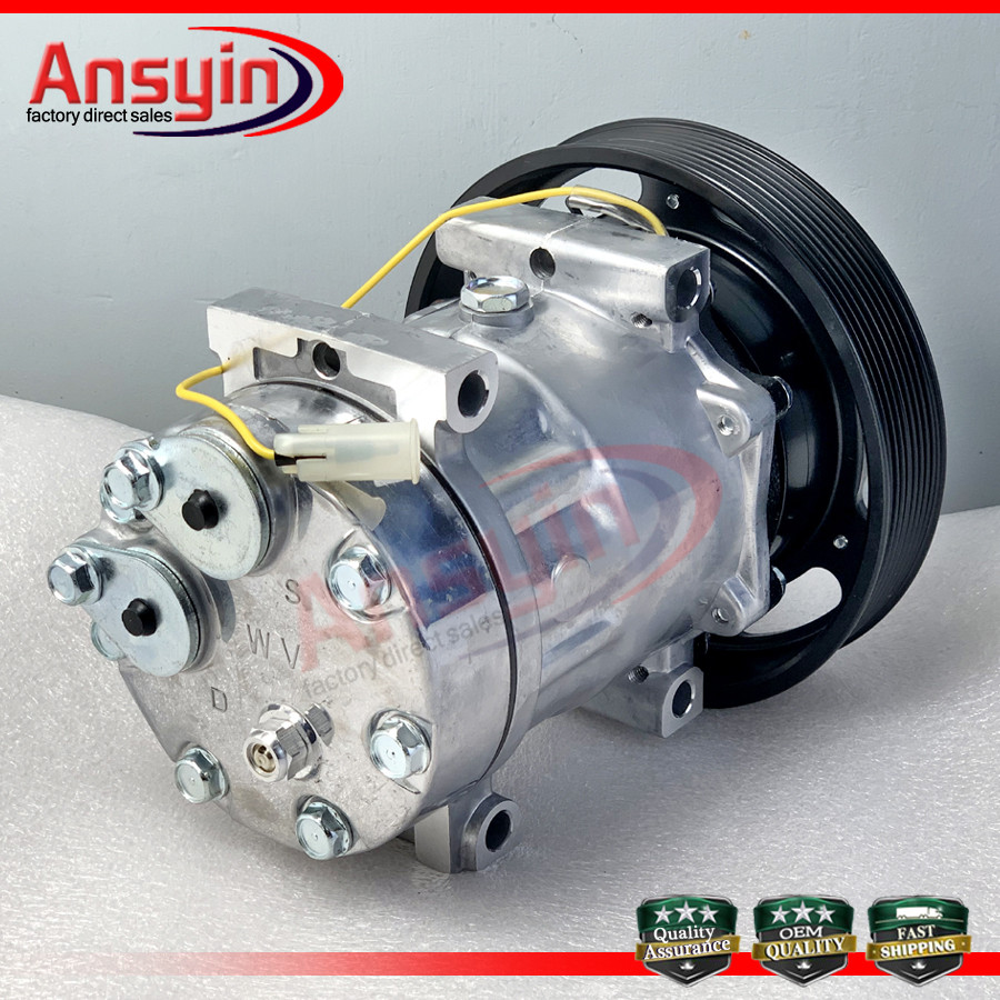 ⚡SD7H15 7H15 AC Air conditioning Compressor For VOLVO TRUCK FH FM FH12 ...