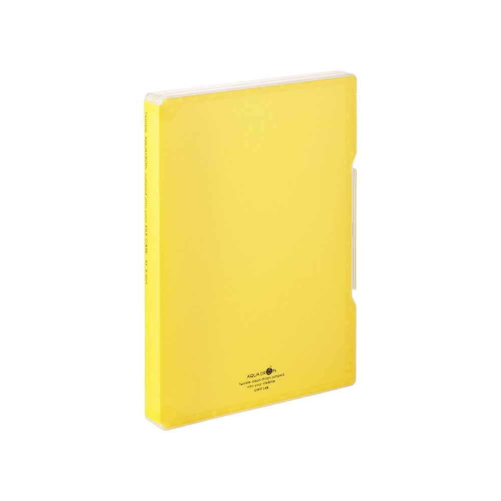 Lihit Lab. File Case A4 Yellow A5029-5 | Shopee Philippines
