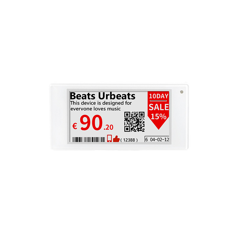 ☻warehousing digital labels 2.66inch ESL Digital E ink Epaper Price Tag ...